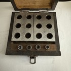 Spi 1-2-3 Blocks In Original Wood Box Made In Japan