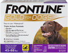 Frontline Plus Gold Dogs 45-88 Lbs   100  Genuine Us Epa Approve       12 Doses