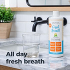 Premium Lemon Mint Fresh Breath Mouthwash     Oral Rinse For Bad Breath     Sls     