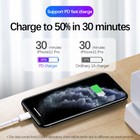 For Apple Iphone   Ipad 20w Pd Fast Charging Cable Quick Charger Power Sync Cord