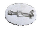 25x18 25mm X 18mm Cabochon Cab Gem Lace Silverplated  Pin Brooch Mounting Cf11