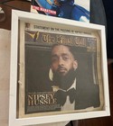 Nipsey Hussle Memorial Program  Plus Newspaper Rare