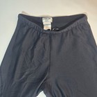 Vtg Pearl Izumi Cycling Leggings Women s Black Ankle Zip Therma Fleece Med Cycle