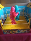 Marx Rock  em Sock  em Robots  5015 Working In Original Box Iob Vintage     scarce