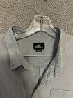 O neill Men s Shirt Button Down Size Xl Blue Short Sleeve Adult Cotton