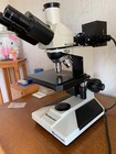 Fisher Micromaster 40-1000x Trinocular Metallurgical Microscope