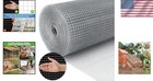 Durable 19 Gauge Galvanized Hardware Cloth - 1 2 Inch Chicken Wire Mesh Roll
