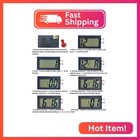 Shudyear Small Digital Clock    With Jumbo Lcd Time   Day Display   mini Automotive 