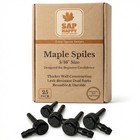 Sap Happy Maple Sap Spiles 25 Count     5 16    Tree Saver Taps For Maple Trees     