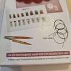 Knitpro Dreamz Mini Interchangeable Circular Needle Set 2in   8 Sizes