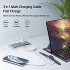 3 In 1 Upgraded 20w Usb-c Charger For Iwatch Iphone 8 16 For Apple Watch Charger