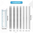35pcs Double Pointed Knitting Needles Set 7 Sizes Dpns Knitting Pins 2 Mm To 5 M