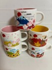 Japan Set Of 5 Starbucks Mini Mug 2oz Ornament You Are Here Spring Summer No Box