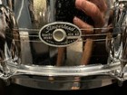 Vintage Slingerland 5x14 Chrome Over Brass Snare Drum