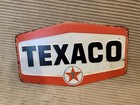 Antique Vintage Old Style Texaco Motor Oil Sign