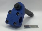 Blue 1  Tuf-neck Drunken Tiger Retro Bmx Stem