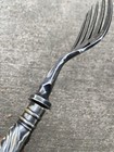 Chinese Export Sterling Silver Salad Fork With Fish Design Flatware