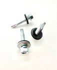Self Drilling Tek Screws With Epdm Sealing Washer Roofing Cladding Sheet Screw