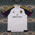 Large Adidas Real Salt Lake Chris Schuler 2015 16 Authentic Away Jersey Shirt