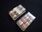 2 Vintage Lot Of Mini Plastic Poker Chips Estate Found Las Vegas