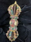 Huge Wonderful Tibetan Brass Hand Made  buddhist Artifact 