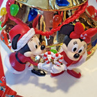 Disney Parks- 50th Anniversary Mickey   Minnie Christmas Light-up Popcorn Bucket