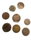Morocco Lot Of 9 Coins 1800-1941
