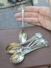Antique Wendell Manufacturing Company Sterling Spoons Wnd16 Spoon Set Of 11