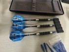Dark Green Viper Sure Grip 13 Gm  Darts W dimplex Flights  Carry Case   Tips