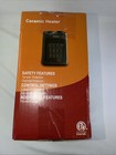 Ceramic Heater Adjustable Thermostat Tip Over Protection