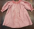 Strasburg     Smocked Dress     Baby Girl     Size 24 Months     Christmas Stocking