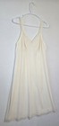 Vtg Slip Dress 42 Bridal Fairycore Cottagecore Grunge Lace Ivory Lingerie 