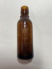 Tiny  4    Tall  Sample Duffy Malt Whiskey Rochester Ny Hand Blown Bottle - 1886