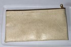 First National Bank In Orange  Texas Vtg Canvas Zip Bank Deposit Money Bag 0314