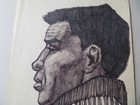 William Cumming  wa 1917-2010  1958 Sketch Of Black Man----- From His Estate