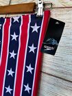 Speedo Swim Shorts Mens Size 32 Flag Striped Stars Pro Lt Jammer Swimsuit New 