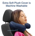 Memory Foam U-shaped Travel Pillow Neck Support Head Rest Car Plane Soft Cushion
