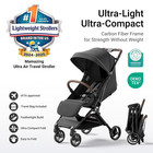 Mamazing Ultra Air Lightweight Baby Travel Stroller With Carbon Fiber Frame