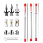 0 2 0 3 0 5mm Airbrush Nozzle Needle Set  For Airbrushes Spray Gun Replacement