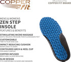 Copper Fit Men s Zen Step Comfort Insole  Size 8-14_parent