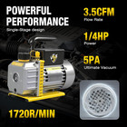 3 Gallon Vacuum Chamber With Pump Kit  3 5 Cfm Vacuum Pump With Stainless Steel 