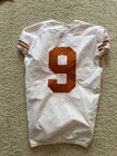 Game Worn Used Texas Longhorns Football Jersey Size  9 Sec Patch