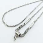 Necklace Stainless Chain For Hanging Pendant Thai Buddha Amulet Length 26  Inch