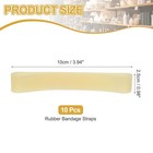 10pcs 7 9 Inch Rubber Bandage Straps  Ceramic Rubber Model Wrap Band