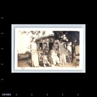 Old Vintage Photo Quintet All Women Swing Bench By House Snapshot Photograph