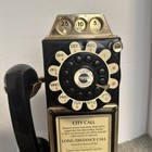 Thomas Collector s Edition Model 1955 Hanging Wall 3-slot Public Phone key Lost 