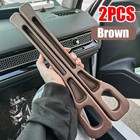 2 Pcs Car Seat Gap Filler Organizer With Phone Holder  upgrade Version  Car Seat