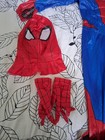 Marvel Spider-man Youth Deluxe Padded Costume Set Size M Red blue Polyester