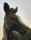 Universal Statuary Horse Black Stallion Statue 1989 Usa  880 Vintage 8    Long