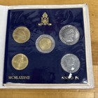Vatican City 1987 Pope John Paul Ii Anno Ix 5 Coin Souvenir Set